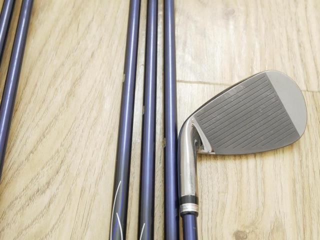 Iron set : Maruman : ชุดเหล็ก Maruman Majesty Royal SP (รุ่นท๊อปสุด ตีง่าย เด้ง ไกลมากๆ) มีเหล็ก 5-10,Pw (7 ชิ้น ระยะเทียบเท่า 4-Pw) ก้านกราไฟต์ Flex R
