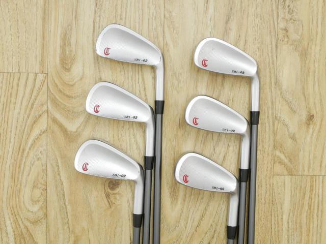 Iron set : Other Brand : ชุดเหล็ก Crazy SBI-02 Forged (ปี 2020 หายากมาก นุ่มมาก) มีเหล็ก 5-Pw (6 ชิ้น) ก้านกราไฟต์ Fujikura MCI Black 80 Flex S