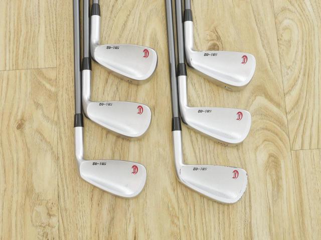 Iron set : Other Brand : ชุดเหล็ก Crazy SBI-02 Forged (ปี 2020 หายากมาก นุ่มมาก) มีเหล็ก 5-Pw (6 ชิ้น) ก้านกราไฟต์ Fujikura MCI Black 80 Flex S