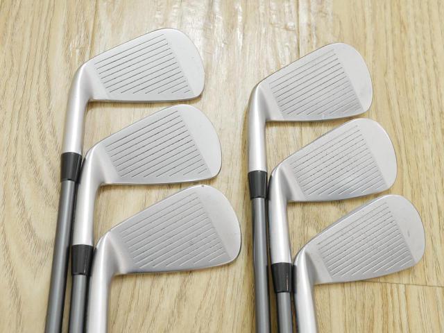 Iron set : Other Brand : ชุดเหล็ก Crazy SBI-02 Forged (ปี 2020 หายากมาก นุ่มมาก) มีเหล็ก 5-Pw (6 ชิ้น) ก้านกราไฟต์ Fujikura MCI Black 80 Flex S