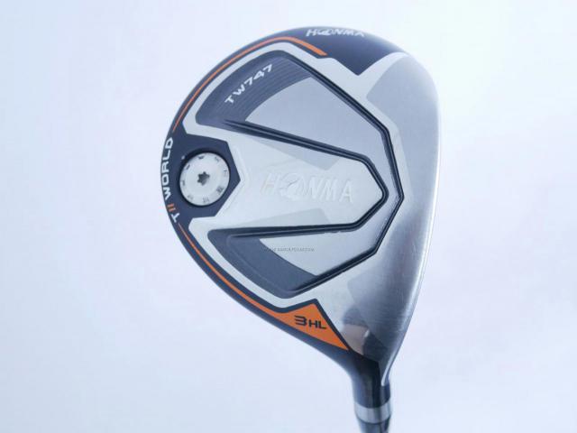 Fairway Wood : Honma : หัวไม้ 3 Honma Tour World TW747 (ปี 2019) Loft 16.5 ก้าน Honma Vizard FP-5 Flex S