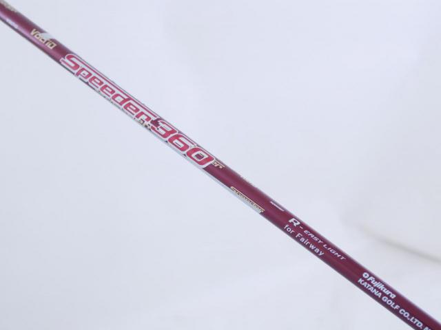 Fairway Wood : Katana : หัวไม้ 3 Katana Voltio IV Black (รุ่นปี 2016) Loft 15 ก้าน Fujikura Speeder 360 Flex R-Easy Light (R2)