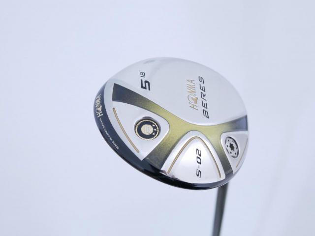 Fairway Wood : Honma : **มีบุบ ก้าน 3 ดาว** หัวไม้ 5 Honma Beres S-02 Loft 18 ก้าน ARMRQ 6 (49) Flex SR (3 ดาว)