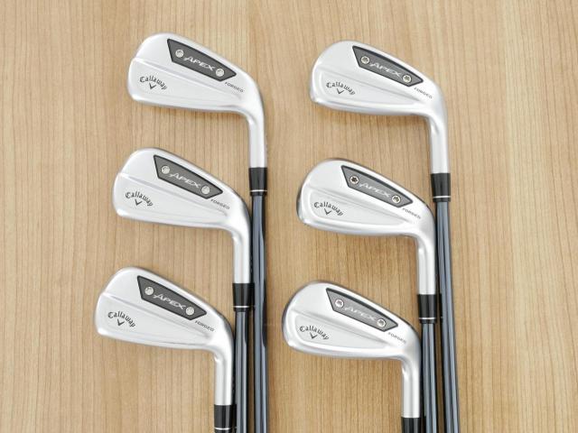 Iron set : Callaway : ชุดเหล็ก Callaway APEX Ai300 Forged (รุ่นล่าสุด ออกปี 2024) มีเหล็ก 5-Pw (6 ชิ้น) ก้านกราไฟต์ UST Mamiya RECOIL DART 6 Flex R