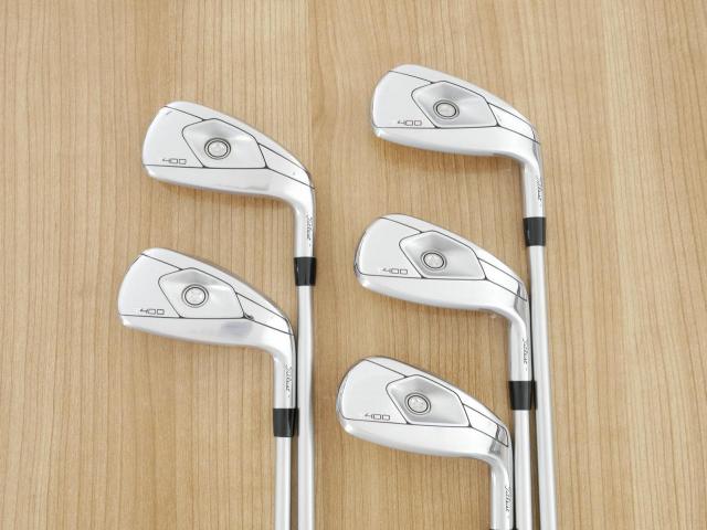 Iron set : Titleist : ชุดเหล็ก Titleist T400 (ออกปี 2023 ตีง่ายที่สุด ไกลที่สุด) มีเหล็ก 7-Pw,43 (5 ชิ้น) ก้านกราไฟต์ Titleist 3D401 i50 Flex R