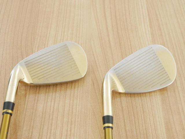 Iron set : Tsuruya : ชุดเหล็ก Tsuruya AXEL Gold Premium II (รุ่นปี 2017 ของใหม่ 6 หมื่นกว่าบาท หน้าเด้งสุดๆ ไกลสุดๆๆ) มีเหล็ก 7-Pw,Aw,As,Sw (7 ชิ้น ครบเซ็ต) ก้านกราไฟต์ Flex R