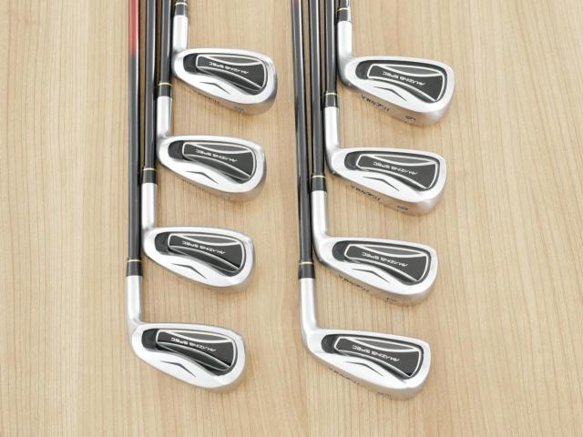 Iron set : Honma : ชุดเหล็ก Honma AMAZING Spec (หน้าเด้ง โกงองศาสุดๆ ไกลที่สุด) มีเหล็ก 6-11,Aw,Sw (8 ชิ้น ระยะเทียบเท่า 5-Pw,Aw,Sw) ก้านกราไฟต์ Flex R