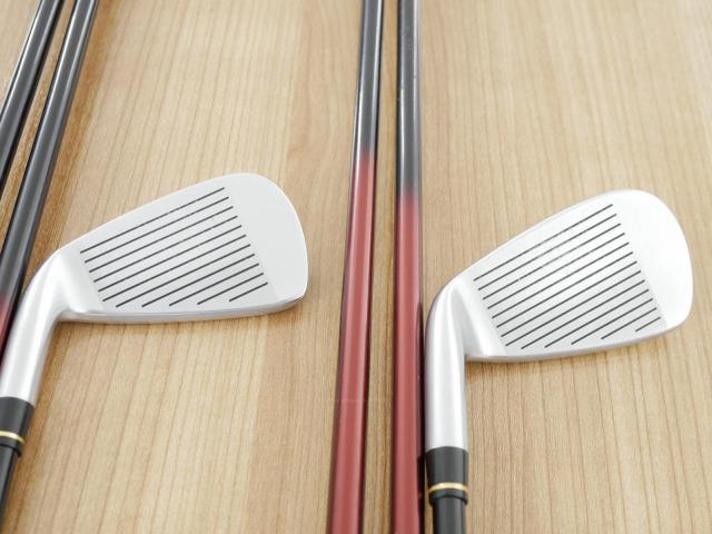 Iron set : Honma : ชุดเหล็ก Honma AMAZING Spec (หน้าเด้ง โกงองศาสุดๆ ไกลที่สุด) มีเหล็ก 6-11,Aw,Sw (8 ชิ้น ระยะเทียบเท่า 5-Pw,Aw,Sw) ก้านกราไฟต์ Flex R