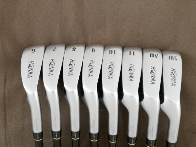 Iron set : Honma : ชุดเหล็ก Honma AMAZING Spec (หน้าเด้ง โกงองศาสุดๆ ไกลที่สุด) มีเหล็ก 6-11,Aw,Sw (8 ชิ้น ระยะเทียบเท่า 5-Pw,Aw,Sw) ก้านกราไฟต์ Flex R