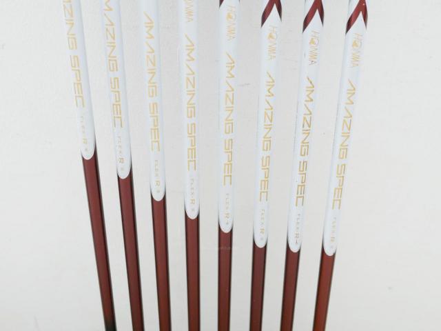 Iron set : Honma : ชุดเหล็ก Honma AMAZING Spec (หน้าเด้ง โกงองศาสุดๆ ไกลที่สุด) มีเหล็ก 6-11,Aw,Sw (8 ชิ้น ระยะเทียบเท่า 5-Pw,Aw,Sw) ก้านกราไฟต์ Flex R