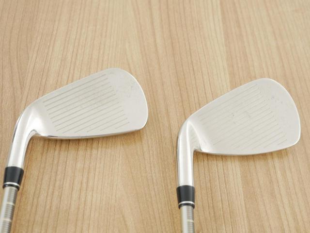 Iron set : PRGR : ชุดเหล็ก PRGR ID Nabla Red (รุ่นท๊อปสุด หน้าเด้ง ไกลมาก) มีเหล็ก 6-Pw,Aw,Sw (7 ชิ้น) ก้านกราไฟต์ M-40 Flex SR