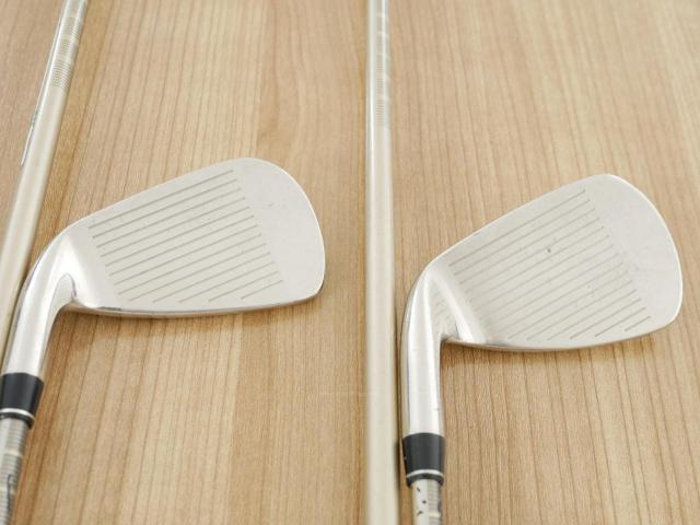 Iron set : PRGR : ชุดเหล็ก PRGR ID Nabla Red (รุ่นท๊อปสุด หน้าเด้ง ไกลมาก) มีเหล็ก 6-Pw,Aw,Sw (7 ชิ้น) ก้านกราไฟต์ M-40 Flex SR