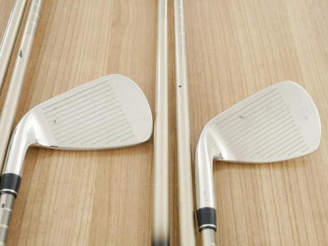 Iron set : PRGR : ชุดเหล็ก PRGR ID Nabla Red (รุ่นท๊อปสุด หน้าเด้ง ไกลมาก) มีเหล็ก 6-Pw,Aw,Sw (7 ชิ้น) ก้านกราไฟต์ M-40 Flex SR