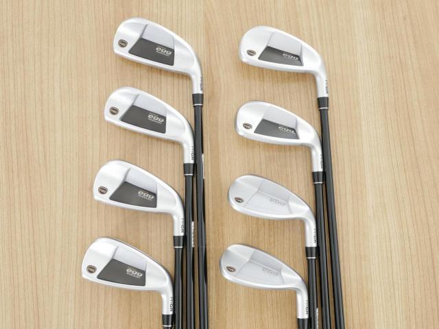 Iron set : PRGR : ชุดเหล็กกระเทย PRGR Super Egg Evolution (รุ่นล่าสุด ออกปี 2024 ตัวท๊อปสุด หน้าเด้งเกินกฏ ใช้แข่งไม่ได้ ตีไกลมากๆ) มีเหล็ก 6-Pw,Aw,As,Sw (8 ชิ้น) ก้านกราไฟต์ Flex SR (M-40)