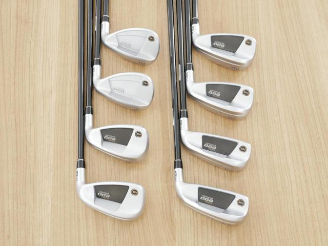 Iron set : PRGR : ชุดเหล็กกระเทย PRGR Super Egg Evolution (รุ่นล่าสุด ออกปี 2024 ตัวท๊อปสุด หน้าเด้งเกินกฏ ใช้แข่งไม่ได้ ตีไกลมากๆ) มีเหล็ก 6-Pw,Aw,As,Sw (8 ชิ้น) ก้านกราไฟต์ Flex SR (M-40)