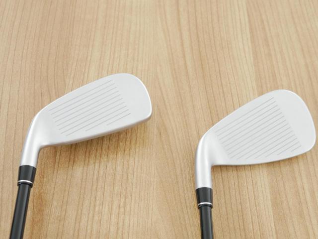 Iron set : PRGR : ชุดเหล็กกระเทย PRGR Super Egg Evolution (รุ่นล่าสุด ออกปี 2024 ตัวท๊อปสุด หน้าเด้งเกินกฏ ใช้แข่งไม่ได้ ตีไกลมากๆ) มีเหล็ก 6-Pw,Aw,As,Sw (8 ชิ้น) ก้านกราไฟต์ Flex SR (M-40)