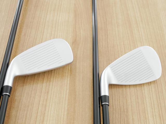 Iron set : PRGR : ชุดเหล็กกระเทย PRGR Super Egg Evolution (รุ่นล่าสุด ออกปี 2024 ตัวท๊อปสุด หน้าเด้งเกินกฏ ใช้แข่งไม่ได้ ตีไกลมากๆ) มีเหล็ก 6-Pw,Aw,As,Sw (8 ชิ้น) ก้านกราไฟต์ Flex SR (M-40)