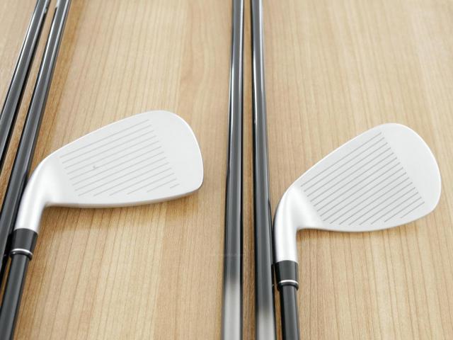 Iron set : PRGR : ชุดเหล็กกระเทย PRGR Super Egg Evolution (รุ่นล่าสุด ออกปี 2024 ตัวท๊อปสุด หน้าเด้งเกินกฏ ใช้แข่งไม่ได้ ตีไกลมากๆ) มีเหล็ก 6-Pw,Aw,As,Sw (8 ชิ้น) ก้านกราไฟต์ Flex SR (M-40)