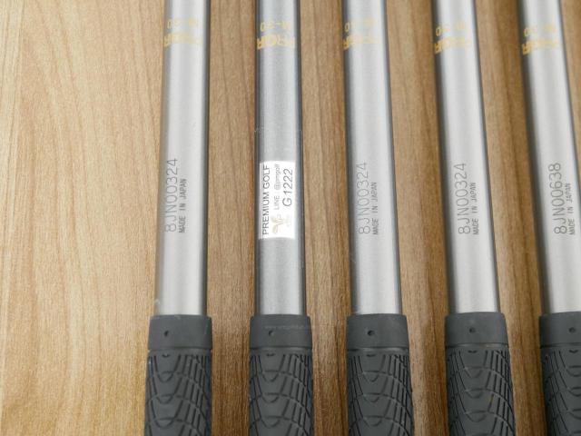 Lady club : All : ชุดเหล็ก PRGR Premium Red TR-X 505 (รุ่นท็อป หน้าเด้ง ตีง่ายไกลมาก) มีเหล็ก 7-Pw,Aw,Sw (6 ชิ้น) ก้านกราไฟต์ Flex L (M-30)