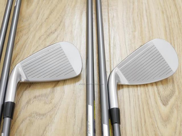 Iron set : Bridgestone : ชุดเหล็ก Bridgestone JGR Hybrid Forged (ตีไกลกว่าตัวอื่น 2 เบอร์) มีเหล็ก 7-P1,P2,Aw (6 ชิ้น) ก้านกราไฟต์ Fujikura Air Speeder (R)