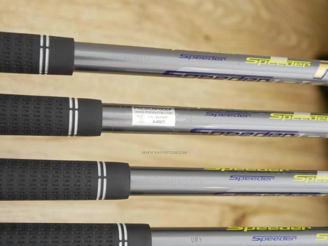 Iron set : Bridgestone : ชุดเหล็ก Bridgestone JGR Hybrid Forged (ตีไกลกว่าตัวอื่น 2 เบอร์) มีเหล็ก 7-P1,P2,Aw (6 ชิ้น) ก้านกราไฟต์ Fujikura Air Speeder (R)