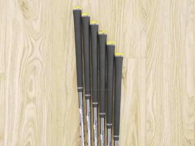 Iron set : Bridgestone : ชุดเหล็ก Bridgestone JGR Hybrid Forged (ตีไกลกว่าตัวอื่น 2 เบอร์) มีเหล็ก 7-P1,P2,Aw (6 ชิ้น) ก้านกราไฟต์ Fujikura Air Speeder (R)