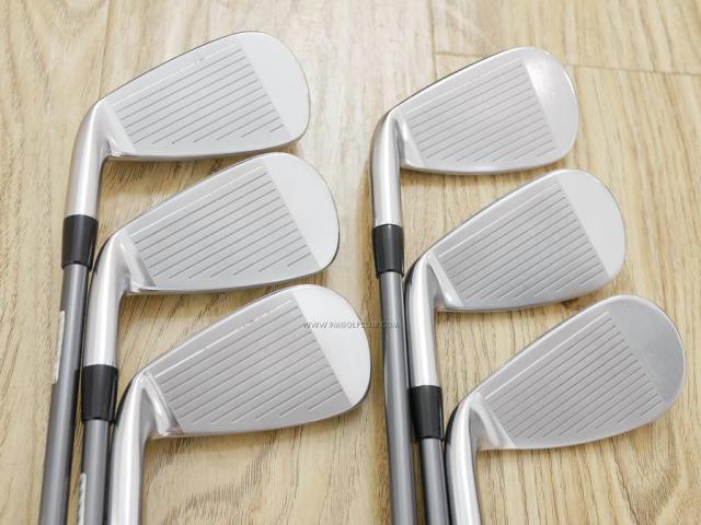 Iron set : Bridgestone : ชุดเหล็ก Bridgestone JGR Hybrid Forged (ตีไกลกว่าตัวอื่น 2 เบอร์) มีเหล็ก 7-P1,P2,Aw (6 ชิ้น) ก้านกราไฟต์ Fujikura Air Speeder (R)