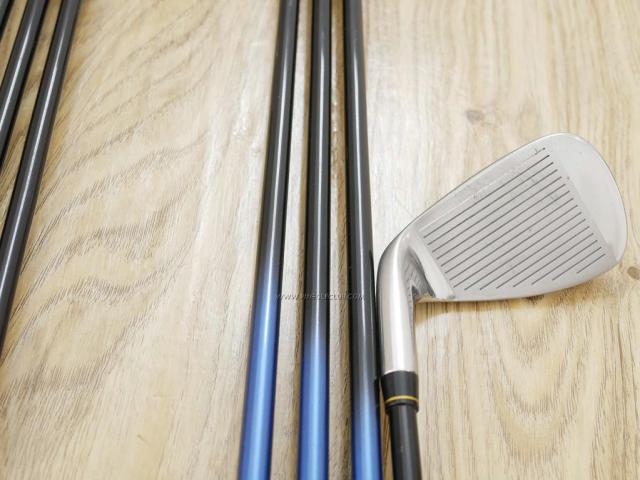 Iron set : Katana : ชุดเหล็ก Katana Sword V-Model (หน้าเด้ง) มีเหล็ก 5-Pw,Sw (7 ชิ้น) ก้านกราไฟต์ Flex SR