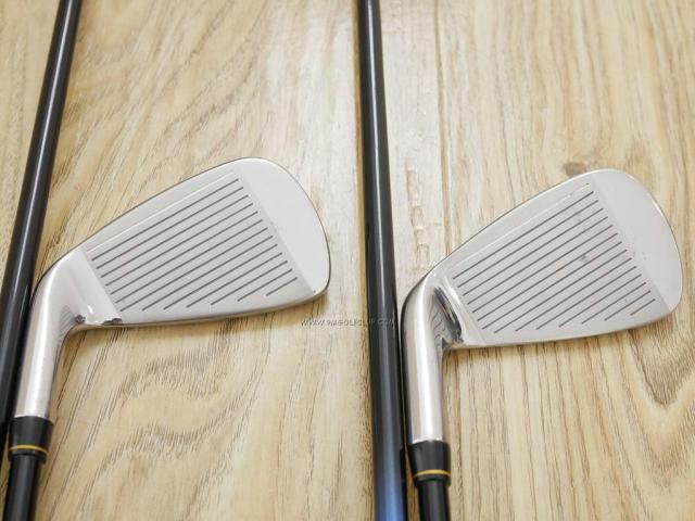 Iron set : Katana : ชุดเหล็ก Katana Sword V-Model (หน้าเด้ง) มีเหล็ก 5-Pw,Sw (7 ชิ้น) ก้านกราไฟต์ Flex SR