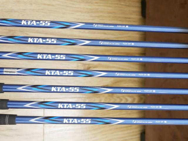 Iron set : Katana : ชุดเหล็ก Katana Sword V-Model (หน้าเด้ง) มีเหล็ก 5-Pw,Sw (7 ชิ้น) ก้านกราไฟต์ Flex SR