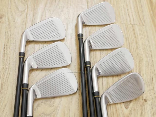 Iron set : Katana : ชุดเหล็ก Katana Sword V-Model (หน้าเด้ง) มีเหล็ก 5-Pw,Sw (7 ชิ้น) ก้านกราไฟต์ Flex SR