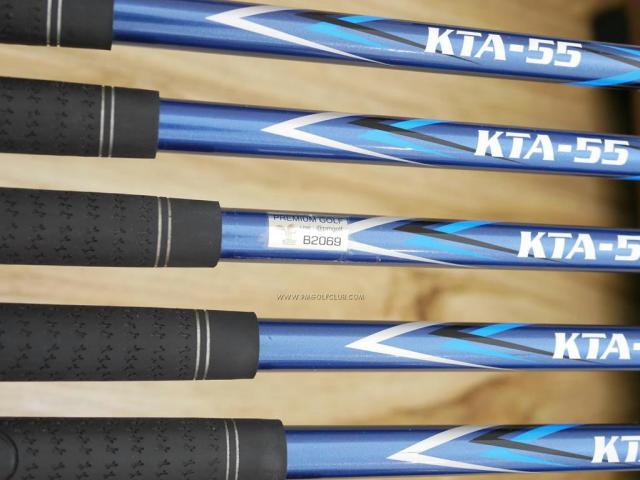 Iron set : Katana : ชุดเหล็ก Katana Sword V-Model (หน้าเด้ง) มีเหล็ก 5-Pw,Sw (7 ชิ้น) ก้านกราไฟต์ Flex SR