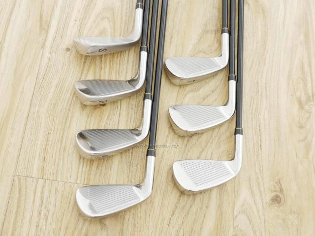 Iron set : Katana : ชุดเหล็ก Katana Sword V-Model (หน้าเด้ง) มีเหล็ก 5-Pw,Sw (7 ชิ้น) ก้านกราไฟต์ Flex SR