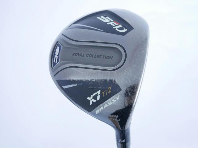 Fairway Wood : ROYAL COLLECTION : หัวไม้ 2 RC (Royal Collection) SFD X7 Ti (ตัว Titanium หายาก) Loft 14 ก้าน UST Mamiya ATTAS EE 65 Flex S