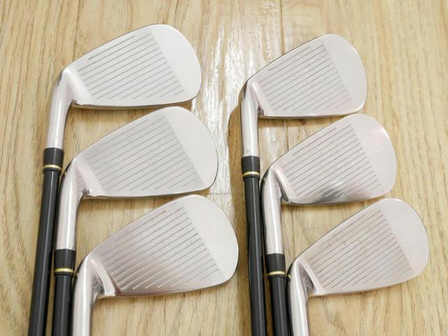 Iron set : Mizuno : ชุดเหล็ก Mizuno JPX AD มีเหล็ก 5-Pw (6 ชิ้น) ก้านกราไฟต์ Flex R