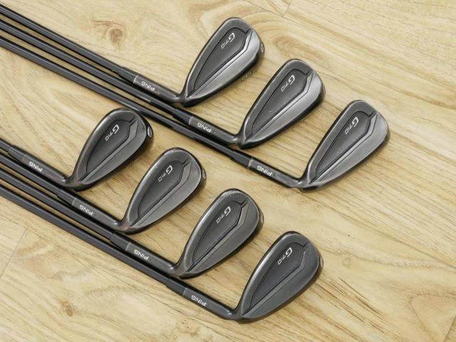 Iron set : Ping : ชุดเหล็ก Ping G710 (ปี 2021 Japan Spec. ใบใหญ่ ง่ายที่สุด ไกลที่สุดของ Ping) มีเหล็ก 6-Pw,Aw,Sw (7 ชิ้น) ก้านกราไฟต์ Ping ALTA Distanza 40 Flex R