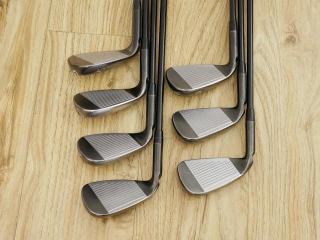 Iron set : Ping : ชุดเหล็ก Ping G710 (ปี 2021 Japan Spec. ใบใหญ่ ง่ายที่สุด ไกลที่สุดของ Ping) มีเหล็ก 6-Pw,Aw,Sw (7 ชิ้น) ก้านกราไฟต์ Ping ALTA Distanza 40 Flex R