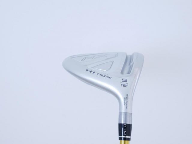 Fairway Wood : Honma : **ก้าน 3 ดาว** หัวไม้ 5 Honma Beres NX Titanium (รุ่นปี 2023) Loft 18 ก้าน Honma ARMRQ MX Flex R (3 ดาว)