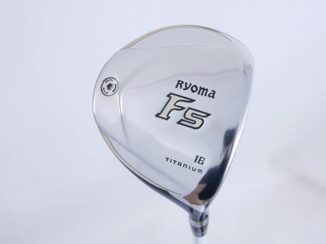 Fairway Wood : Other Brand : หัวไม้ 5 Ryoma F Titanium (ปี 2019 ไกลมากๆ) Loft 18 สุดยอดก้าน Design Tuning Mobius FX Flex R