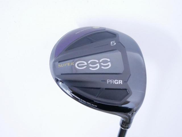 Lady club : All : หัวไม้ 5 PRGR Super Egg (รุ่นปี 2021 หน้าเด้งเกินกฏ COR 0.84 หายากมาก) Loft 17 ก้าน M-30 Flex L