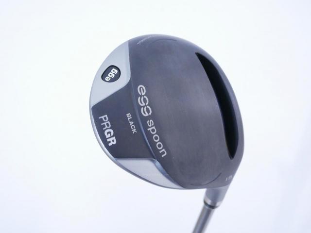 Fairway Wood : PRGR : หัวไม้ 3 PRGR Egg Spoon BLACK (ปี 2022) Loft 15 ก้าน Mitsubishi Diamana Flex SR