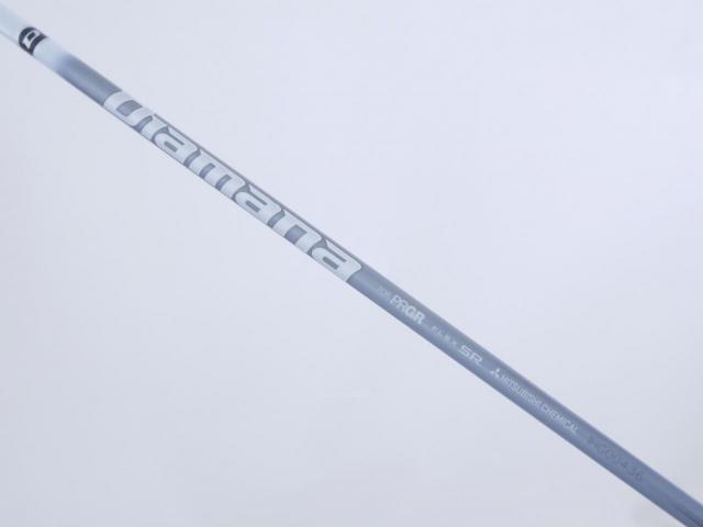 Fairway Wood : PRGR : หัวไม้ 3 PRGR Egg Spoon BLACK (ปี 2022) Loft 15 ก้าน Mitsubishi Diamana Flex SR