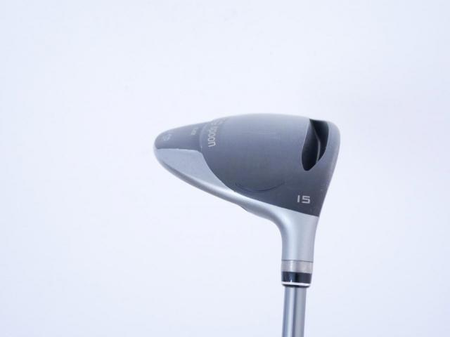Fairway Wood : PRGR : หัวไม้ 3 PRGR Egg Spoon BLACK (ปี 2022) Loft 15 ก้าน Mitsubishi Diamana Flex S