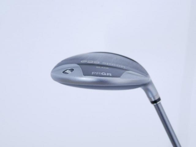 Fairway Wood : PRGR : หัวไม้ 3 PRGR Egg Spoon BLACK (ปี 2022) Loft 15 ก้าน Mitsubishi Diamana Flex S