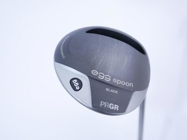 Fairway Wood : PRGR : หัวไม้ 3 PRGR Egg Spoon BLACK (ปี 2022) Loft 15 ก้าน Mitsubishi Diamana Flex S