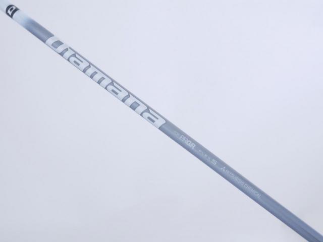 Fairway Wood : PRGR : หัวไม้ 3 PRGR Egg Spoon BLACK (ปี 2022) Loft 15 ก้าน Mitsubishi Diamana Flex S