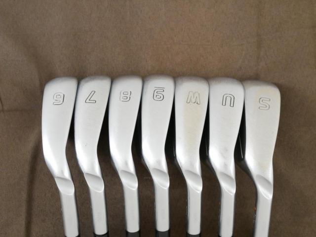 Iron set : Ping : ชุดเหล็ก Ping G700 (ปี 2019 Japan Spec. ใบใหญ่ ง่ายที่สุด ไกลที่สุดของ Ping) มีเหล็ก 6-Pw,Aw,Sw (7 ชิ้น) ก้านเหล็ก NS Pro ZELOS 6 Flex R