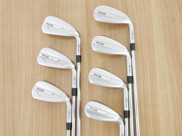 Iron set : Ping : ชุดเหล็ก Ping G700 (ปี 2019 Japan Spec. ใบใหญ่ ง่ายที่สุด ไกลที่สุดของ Ping) มีเหล็ก 6-Pw,Aw,Sw (7 ชิ้น) ก้านเหล็ก NS Pro ZELOS 6 Flex R