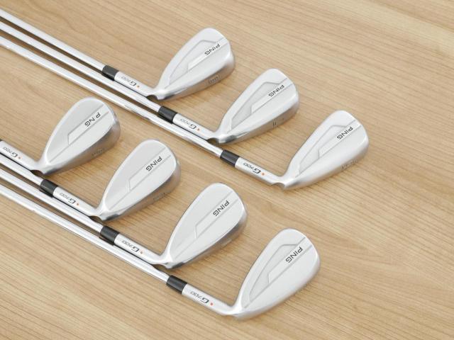 Iron set : Ping : ชุดเหล็ก Ping G700 (ปี 2019 Japan Spec. ใบใหญ่ ง่ายที่สุด ไกลที่สุดของ Ping) มีเหล็ก 6-Pw,Aw,Sw (7 ชิ้น) ก้านเหล็ก NS Pro ZELOS 6 Flex R