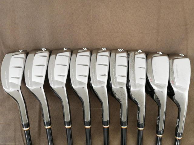 Iron set : Maruman : ชุดเหล็กกระเทย Maruman Shuttle i3000AR (ตีง่าย ไกลมาก) มีเหล็ก 5-10,Pw,Aw,Sw (9 ชิ้น) ก้านกราไฟต์ Flex R